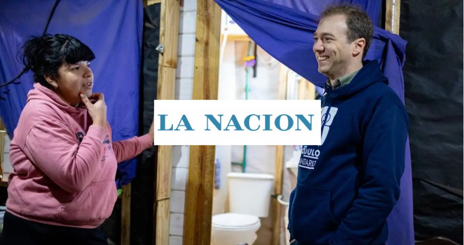 Tomás Sicouly: “Vemos chicos que se sorprenden al ver que de la ducha sale agua caliente”